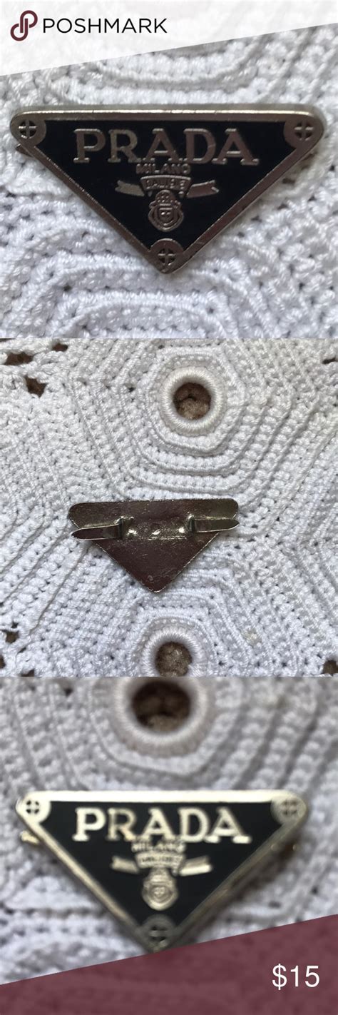 prada replacement emblem